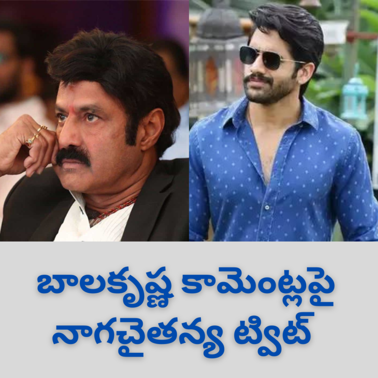 బాలకృష్ణ కామెంట్లపై నాగచైతన్య రియాక్షన్