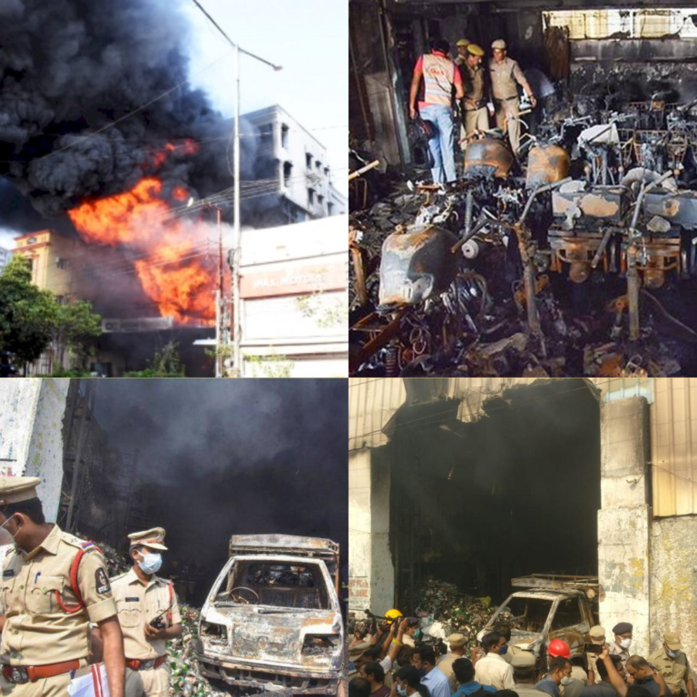 దక్కన్ స్టోర్ లో ఓ వ్యక్తి అస్తిపంజరం గుర్తింపు