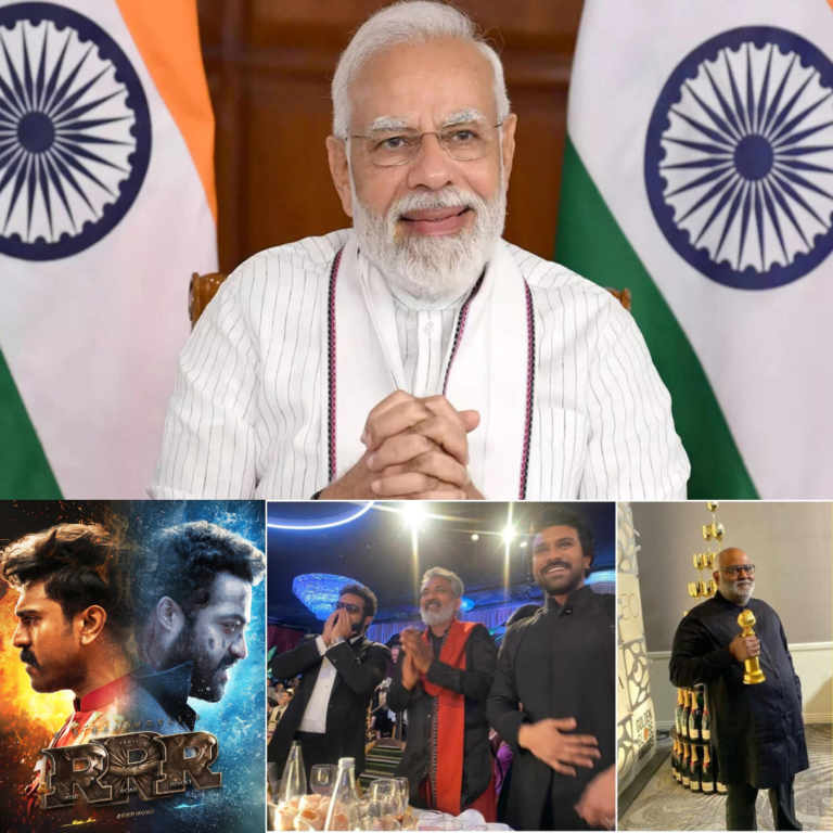 ఆర్ఆర్ఆర్ టీమ్ కు ప్రధాని మోడీ అభినందనలు