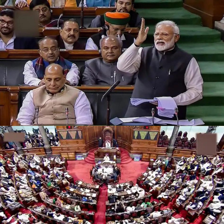 రాజ్యసభలోనూ అదే తీరు : కాంగ్రెస్ ను ఉతికి ఆరేసిన మోడీ