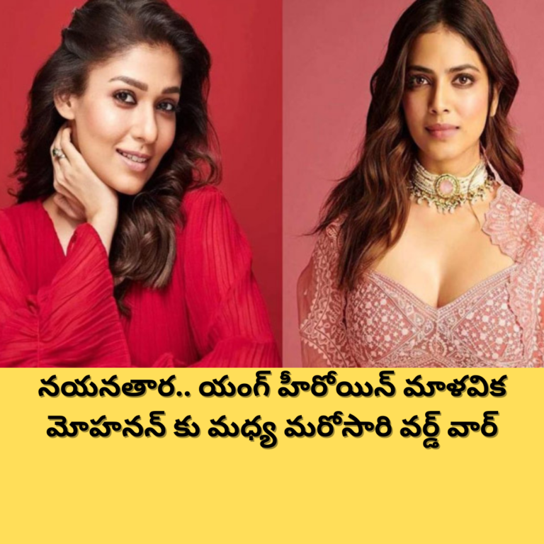 మాళవికకు చుక్కలు చూపించిన నయనతార ఫ్యాన్స్