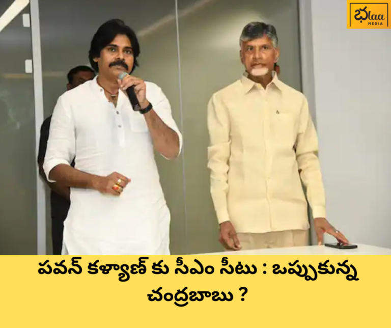 పవన్ కళ్యాణ్ కు సీఎం సీటు : ఒప్పుకున్న చంద్రబాబు ?