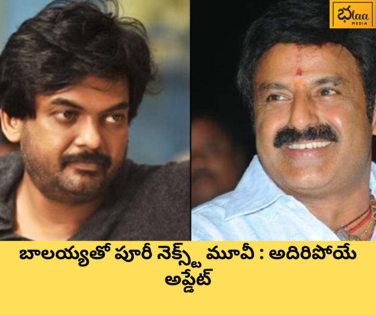 బాలయ్యతో పూరీ నెక్స్ట్ మూవీ : అదిరిపోయే అప్డేట్