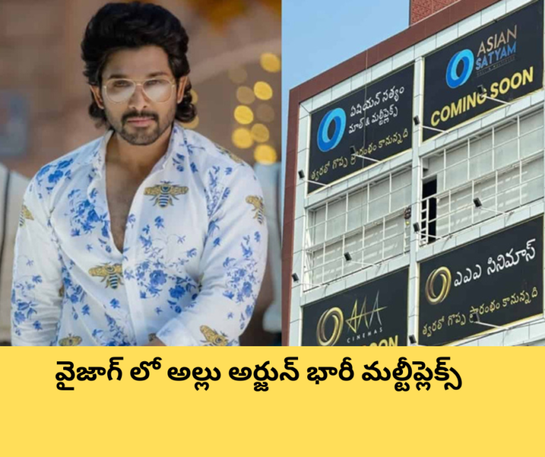 వైజాగ్ లో అల్లు అర్జున్ భారీ మల్టీప్లెక్స్